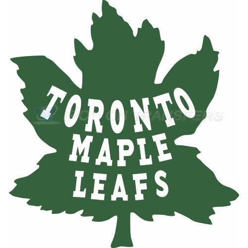 Toronto Maple Leafs Iron-on Stickers (Heat Transfers)NO.349